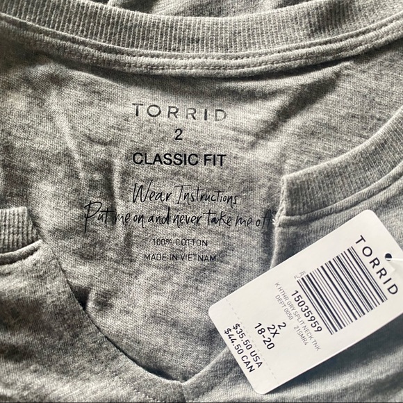 SPLIT NECK TANK -HERITAGE SLUB TANK, HEATHER GREY - Picture 5 of 5
